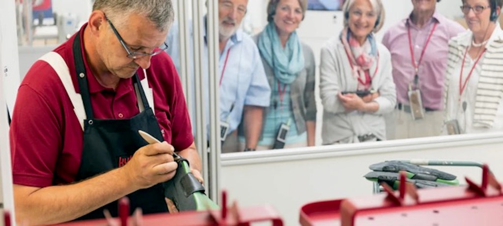 WCO-Blick hinter die Kulissen bei kybun World